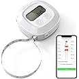 arboleaf digital Body Tape Measure, 60in Body Measuring Tape, Bluetooth measuring tape for body measurements with App, Body Fat Measurement Device for Weight Loss, Locking, Retractable