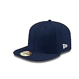 New Era Original Basic Navy 59Fifty Hat, Navy, 7 3/8