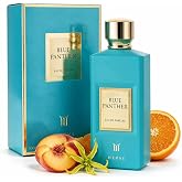 Merve Blue Panther Unisex Perfume 3.4Oz Long Lasting EDP Peach Vanilla Musk | White florals, vanilla &amp; woods unisex scent, 25% perfume oil, vegan &amp; cruelty-free