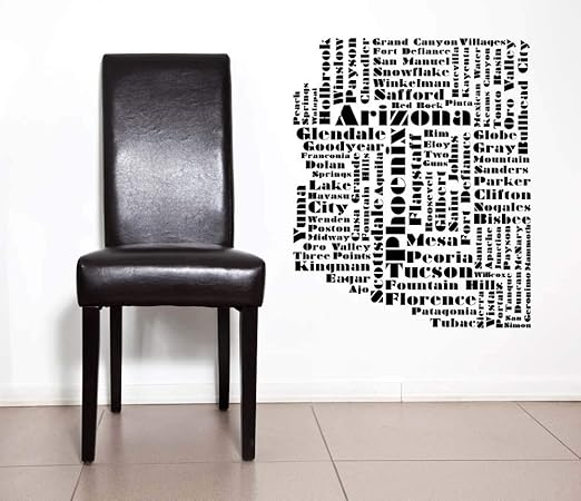 Amazon Com Arizona Word Cloud Arizona Wall Art Arizona Decal