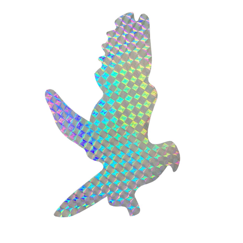 EACILLES Bird Deterrent Window Decals for Birds 16 Pieces Stop Birds