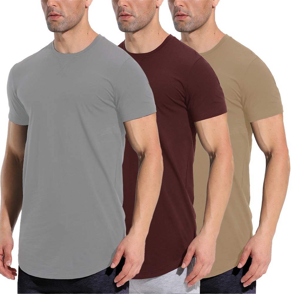slim fit scallop tee
