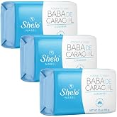 Shel&oacute; NABEL Snail Mucus Facial &amp; Body Soap &ndash; Hydrating Bar with Glycerin, Jojoba Oil &amp; Marine Collagen &ndash; For All Skin Types &ndash; 3 piece 3.5 oz / 100 g