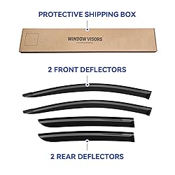 Window Visors Rain Guards for 2020-2025 Nissan