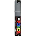 Uni Posca Bold Marker, Gray (PC8K.37), 1 Count (Pack of 1)
