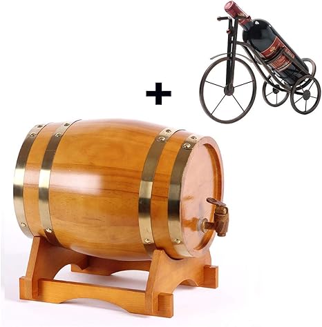 Amazon 3l 5l 10lヴィンテージオーク木材ワイン樽ディスペンサー ビールウィスキーラムポートワインウイスキー樽ストレージ でのchunjing販売 Color C Size 5l ビールサーバー オンライン通販