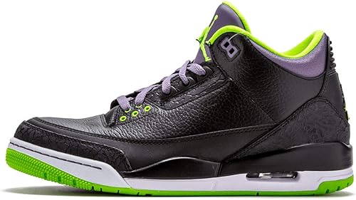 jordan 3 black green