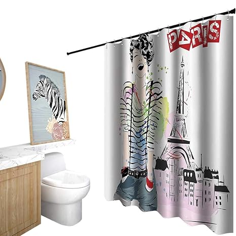 Cortina Baño Azul Marino - Sorrelliearringsideas