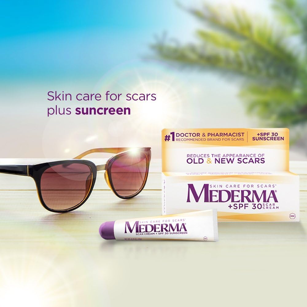 Mederma Scar Cream Plus SPF 30 (20 g): Health & Personal Care