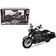 Maisto 2017 Harley Davidson King Road Special Black Motorcycle Model 1/12 32336 Toy