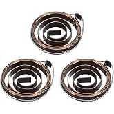 uxcell Drill Press Return Spring, Quill Spring Feed Return Coil Spring Assembly, 2.2Ft Long, 35 x 6 x 0.7mm 3PCS