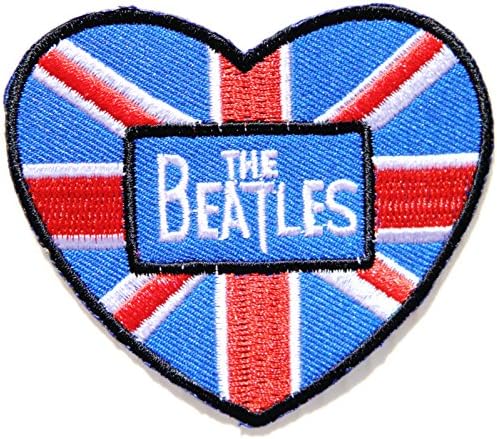 The Beatles Heavy Metal Hip Hop Rock Rockabilly Music Band Patch Iron on Sew Embroidered Applique Craft Clothing Costume Gift Collection (3"widex2.5"tall)