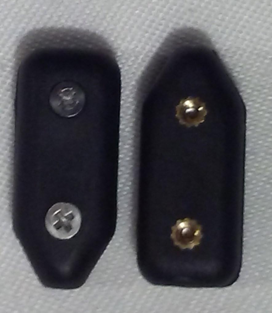 EZ TY 3/8 Inch (9 mm) Reusable Rope Clamps Black TWO