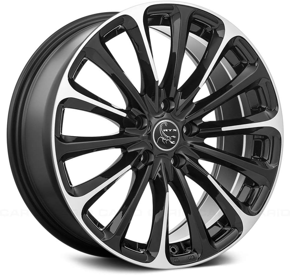 POISON, 18 x 8, 5 x 114.3, 42, 73.1, BLACK MACHINED 081676
