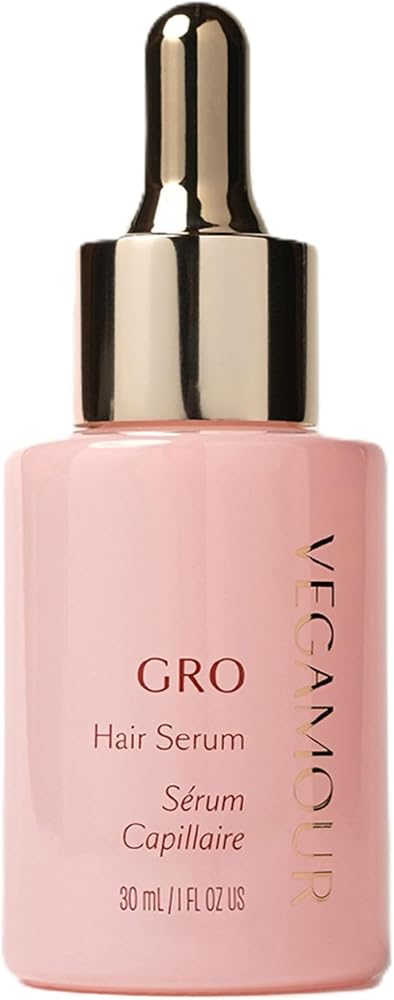 VEGAMOUR GRO Hair Serum for Hair Thinning & Shedding | Thicker Fuller Looking Hair In As Soon As 90 Days, Non Oily, Bergamot