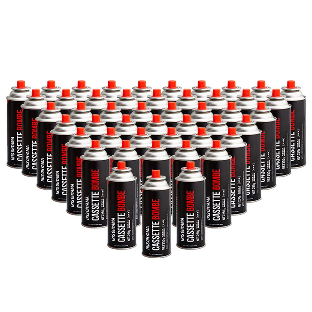 【防災用に】 アイリスオーヤマ(IRIS OHYAMA) アイリスカセットボンベ 250g 48本セット 大容量 2022年モデル商品画像