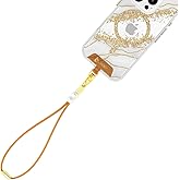 HUADEK Leather Phone Wrist Strap,Universal Adjustable Key Lanyard,Stylish Wristlet Keychains for Women&Men