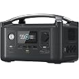 EF ECOFLOW River 288Wh Portable Power Station,3 x 600W(Peak 1200W) AC Outlets & LED Flashlight, Fast Charging Silent Solar Ge
