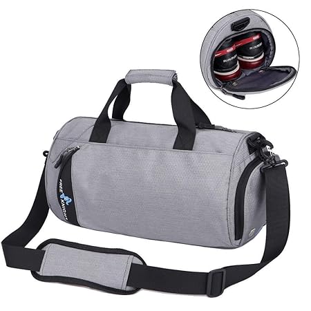 Sporttasche Reisetasche mit Schuhfach für Damen/Männer, 30L Groß Fitnesstasche mit Nassfach wasserdicht Handgepäck Tasche, Sc