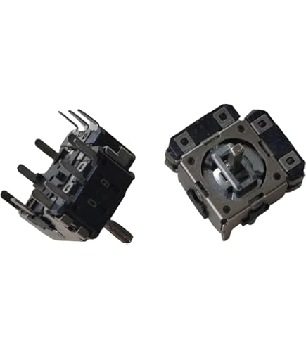 5pcs FJ06k-S Sliding Balance Potentiometer B10k-1 – With 4-Way Push Button Switch