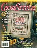 Cross Stitch Sampler Magazine June 1995 - A Sampling of Silk, Blackwork Embroidery, The Life of Betsy Ross, Shaker Life Afghan by