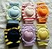 New Boys Girls Unisex Apple Cute Cotton Adjustable Elastic Baby Crawling Child Knee Pad Toddler Elbow Pads Crawling Safety Protector 5pcs