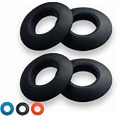 Lorsum 4Pcs Kayak Paddle Drip Rings, Rubber Canoe Paddle Drip Ring, Universal Fit Your Kayak Paddle Shaft, Paddle Accessories Replacement&hellip;