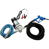 SWANGET DEF Pump 12 Volt, Pump Kit for DEF, Drums, And Wall Mounts, Includes,Coupler,Flow Meter,10.6 GPM 23PSI, Lift 11m