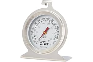 CDN POT750X High Heat Oven Thermometer, Silver