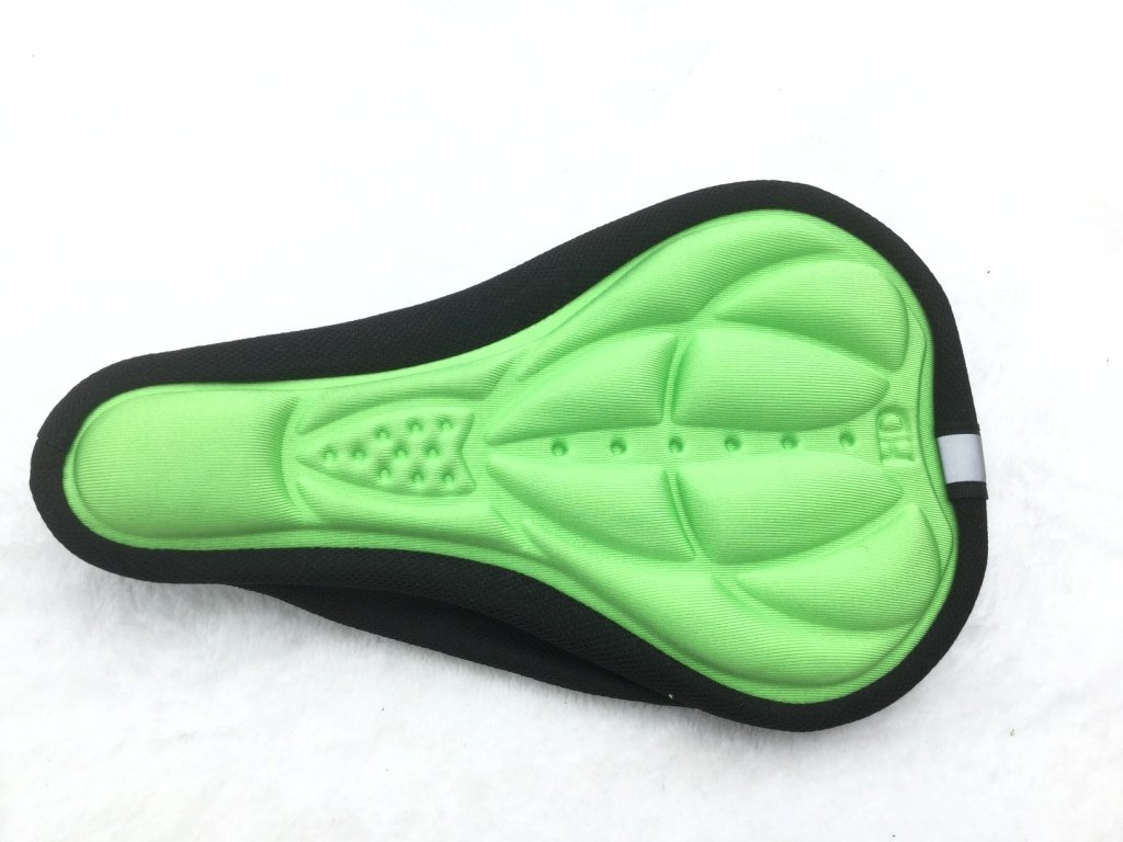 CarbonEnmy Gel 3D Bicycle Saddle Cover Saddle Cover Saddle Protector Pad (Green)