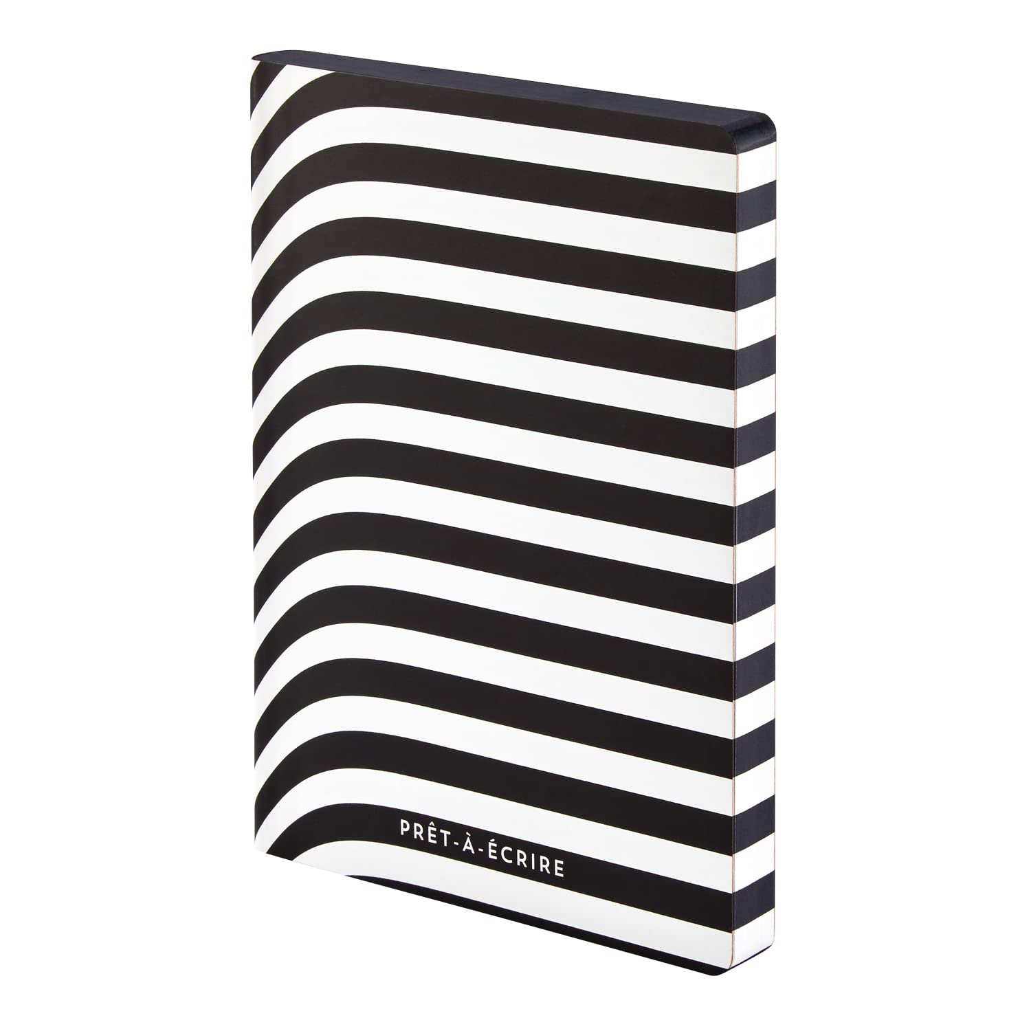 Nuuna Graphic L "PRET-a-Ecrire" Smooth Bonded Leather Notebook - Black