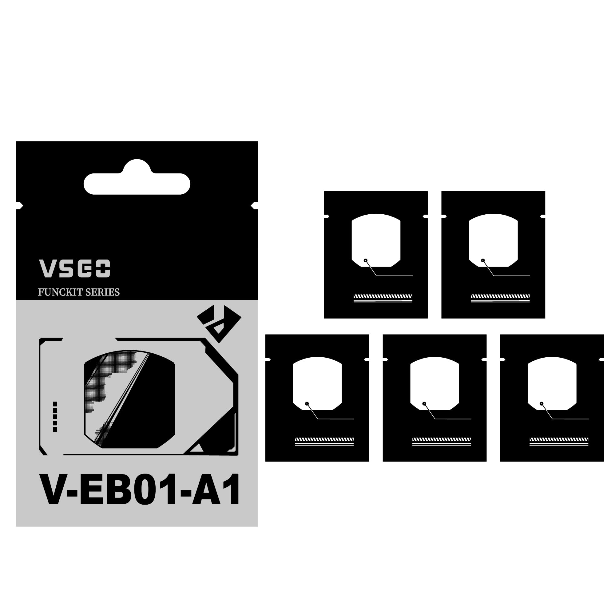 VSGO Portable Electric Air Duster Filter 5pcs for VSGO Compressed Air Duster Electronic Air Blower