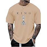 SOLY HUX Men's Graphic Tees Crew Neck T Shirts Short Sleeve T-Shirts Casual Summer Streetwear