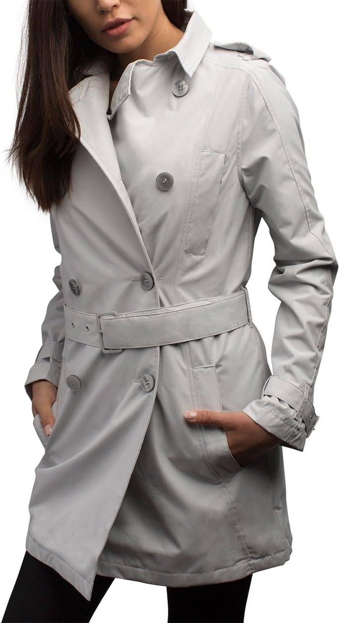 Women's Trench Coat | 18 Pockets | Travel & Anti-Pickpocket Clothing