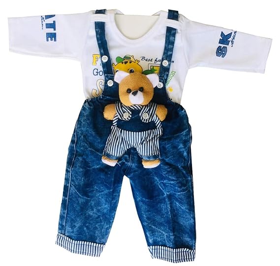 denim dress for baby boy