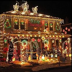 OZS Extra-Long 181FT 500LED Warm White Christmas