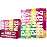 Zevia Zero Sugar Energy Drink, Fruity Fuel Variety Pack, 12 oz Cans (12-Pack) &ndash; Naturally Sweetened, Non-GMO Project Verified, Gluten-Free, Vegan