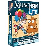 Steve Jackson Games, Munchkin Lite, Comedic Fantasy Adventure RPG Card Game | For 3 to 4 Players, Ages 10+