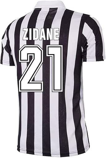 Amazon.com : copa Juventus Zidane 21 Home Retro Jersey ...