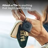 Tile Mate 2022 Bluetooth Item Finder 60m Range Alexa Google Home iOS Android view 2