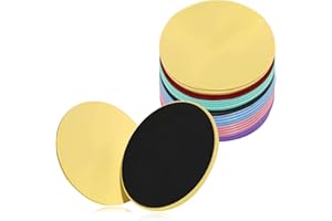 20 Pcs Gliding Discs Core Sliders, Sliders Fitness, Exercise Glider Discs, Pilates Slider, for Gym Carpet Hardwood Floor