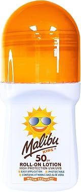 Malibu Kids SPF 50 Lotion Roll On Sunscreen 50ml High Protection view 1