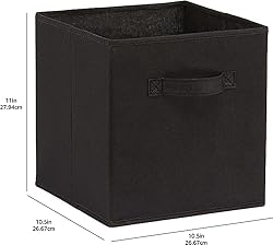 Amazon Basics Collapsible Fabric Storage Cubes