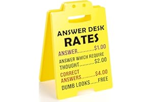 MBL Funny Gag Office Decor - White Elephant Gifts for Adults Christmas Stocking Stuffers Fun Cubicle Accessories Decoration Desk Sign Gifts for Women Men Boss Lady Coworker Team Employee Appreciation