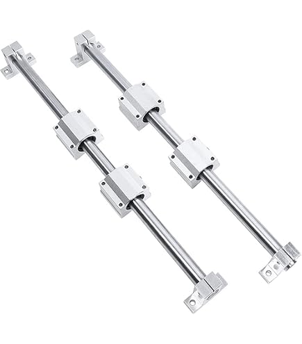 Lot De 4 Supports De Guidage SK20 En Aluminium Pour Axe Linéaire Ø20mm – Fixation Solide Et Précise