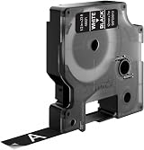 Dymo Authentic D1 Labels White on Black Tape 12 mm x 7 m for LabelManager view 4