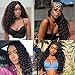 13x4 Loose Deep Lace Front Wigs Brazilian Human Hair Wig With Baby Hair Deep Wave Human Hair Wigs For Black Women Pre Plucked Natural Hairline With Baby Hair (10inch)