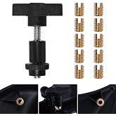 10Pcs Brass Batwing Fairing Insert Kit for Harley Street Glide 1996-2026 | for Harley Electra Glide/Street Glide/Tri Glide 1996-2026,1X T-Handle+10X Brass Thread cutting inserts