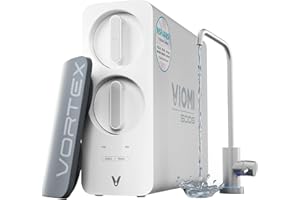 VIOMI® RO Water Filtration System,TDS PFOS&PFOA Reduction, 9 Stage Reverse Osmosis Water Filter, 600GPD, NSF/ANSI 372&53&42 Certified, Tankless Reverse Osmosis System Under Sink with Faucet