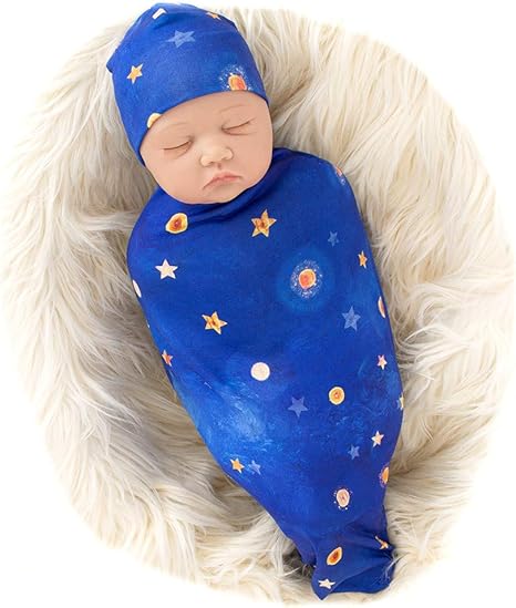 Home Living Baby Blankets Watercolor Mountain Newborn Swaddle Set Baby Boy Gift Newborn Photo Prop Baby Boy Swaddle Set Gender Neutral Coming Home Outfit